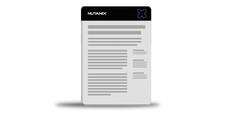 Nutanix Cloud Clusters (NC2) Solution Brief